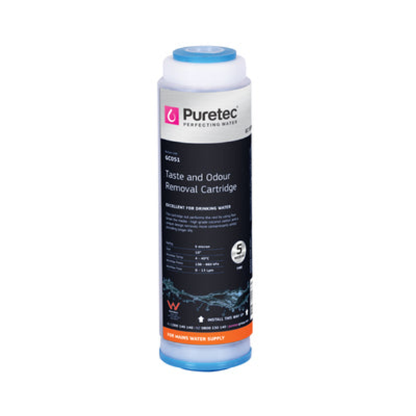 Puretec Granular Carbon Cartridge 10' 5Um Gc051