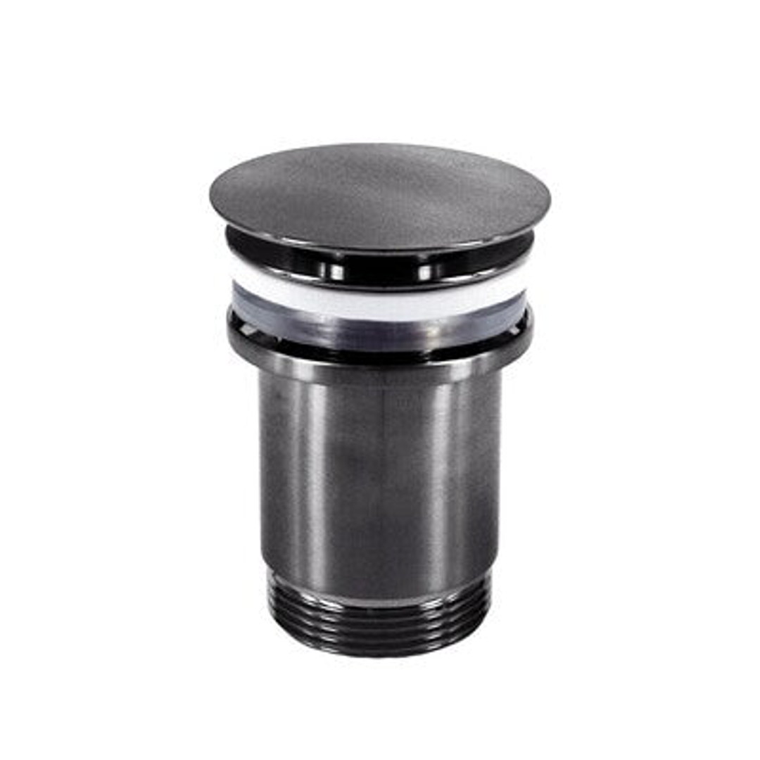 Streamline Arcisan Brass Pop Up Waste No Overflow Gun Metal