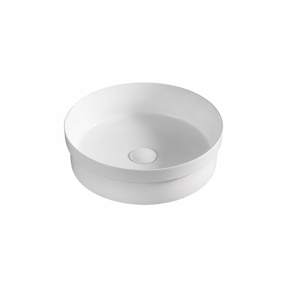 Aulic Xenia Gardinier Semi Inset Basin Gloss White 405 X 405 X 120mm