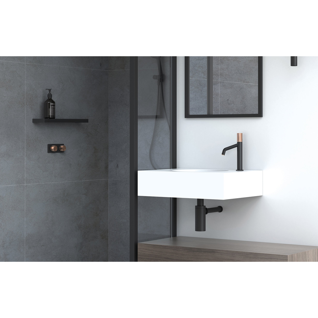 Phoenix 40mm Bottle Trap - Matte Black