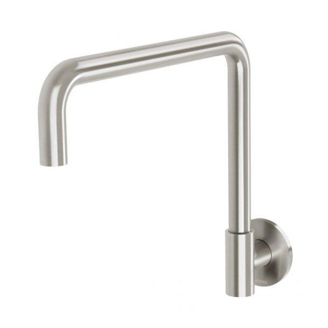 Phoenix Vivid Slimline Plus Wall Sink Outlet Brushed Nickel