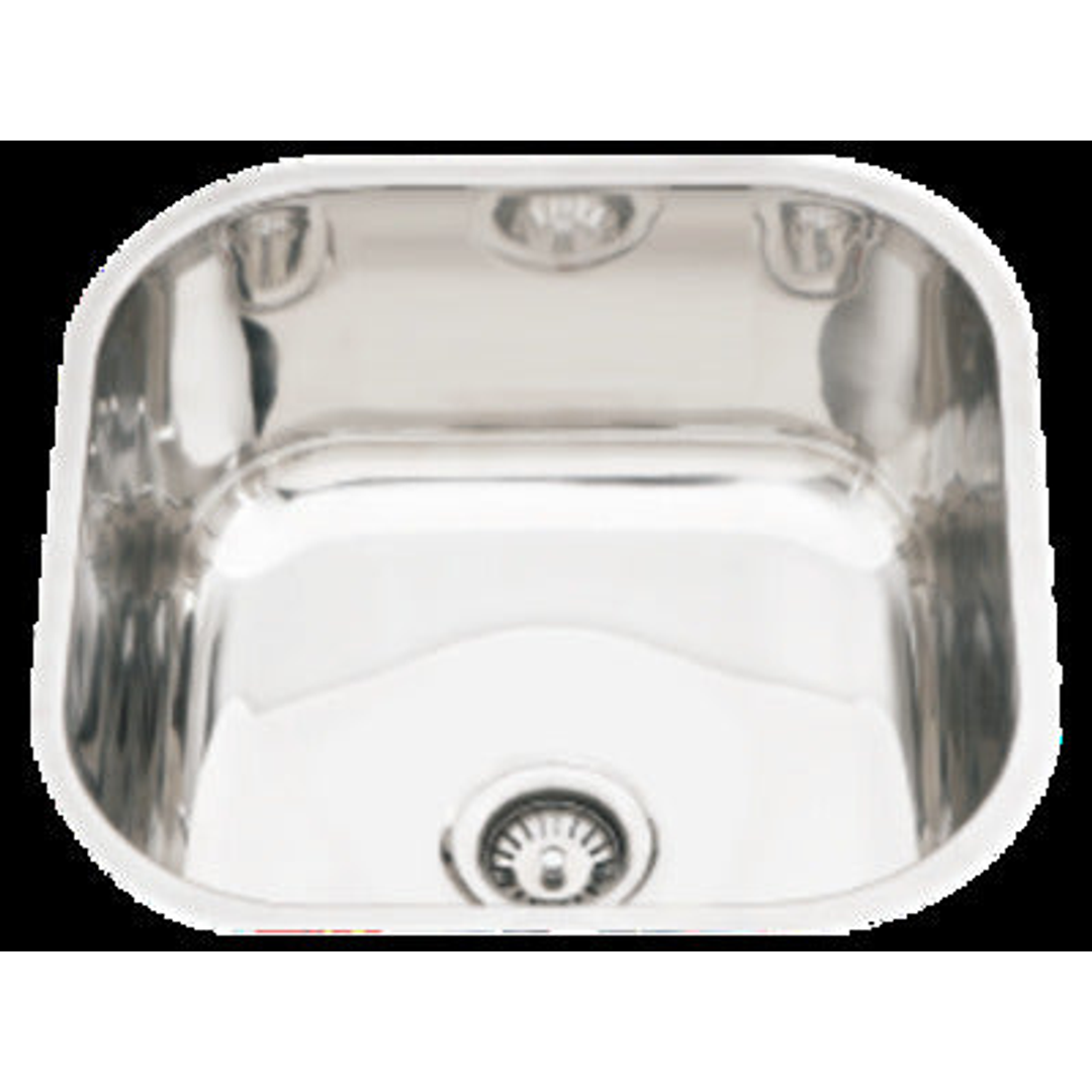 Interchange Uptown Pressed Undermount S/S Sink - 450 X 400 X 180