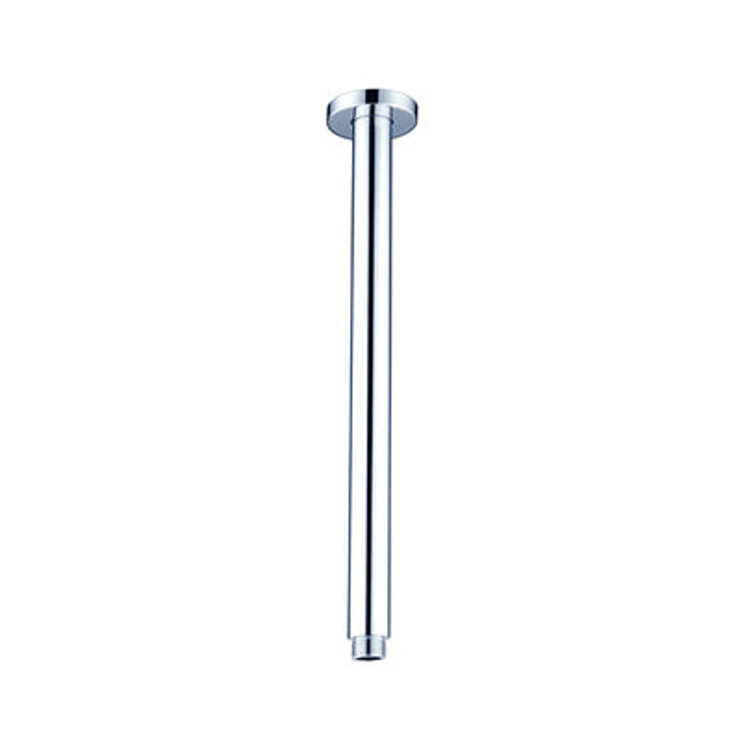Nero 450mm Round Ceiling Arm - Chrome