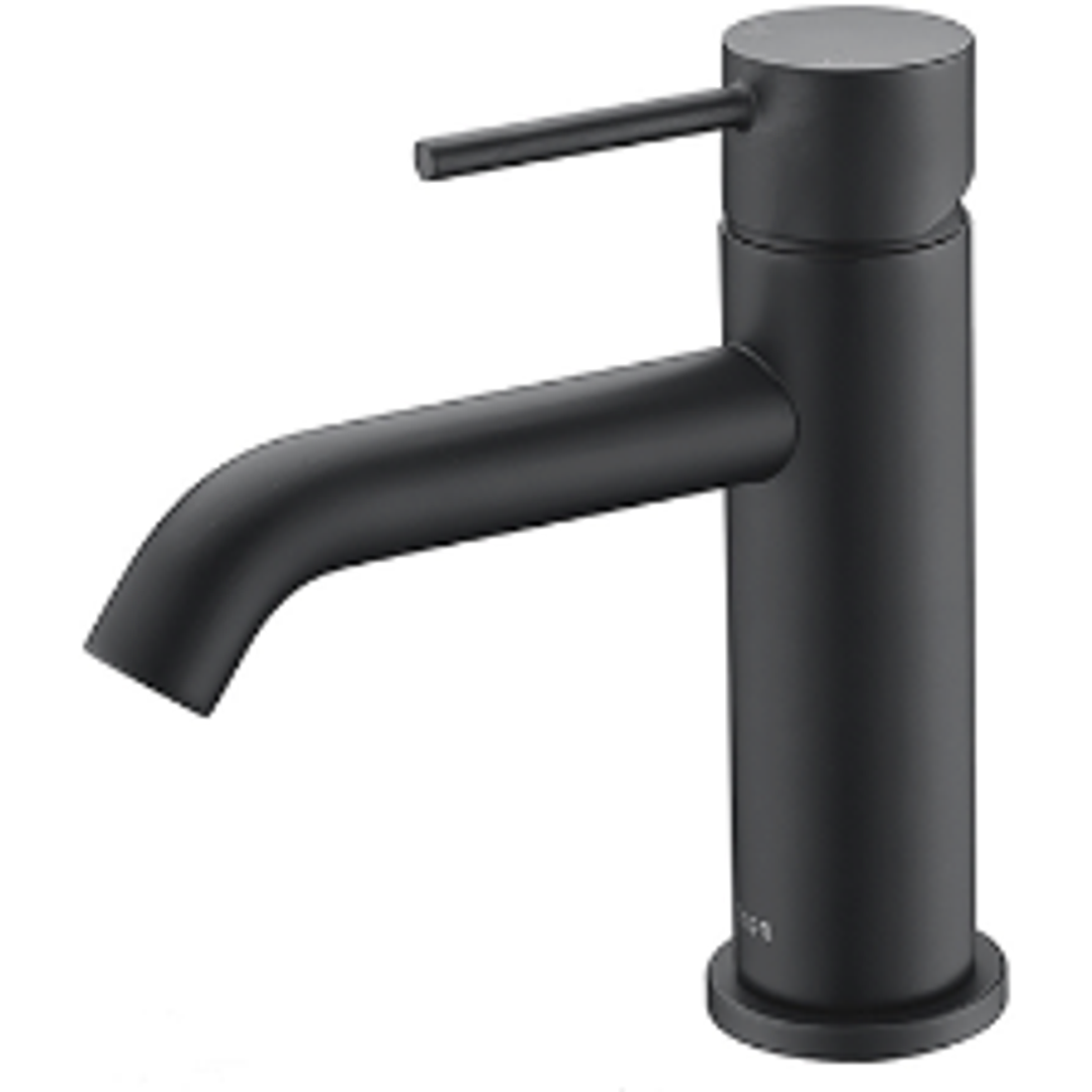 Bella Vista Ikon Hali Basin Mixer Matt Black