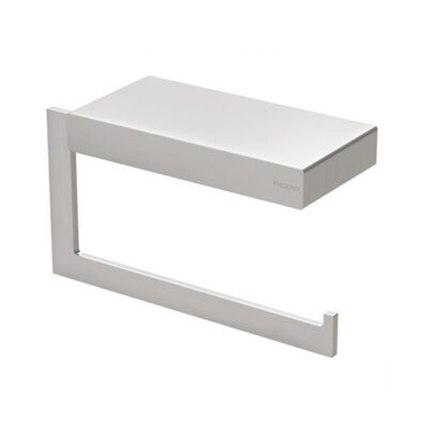 Phoenix Lexi Mkii Toilet Roll Holder Brushed Nickel 123-8200-40