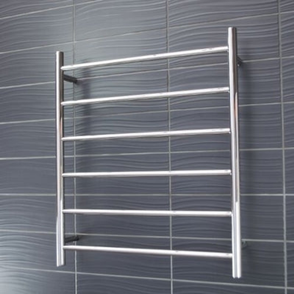Radiant 6 Bar Rnd Non Heated Rail 830 X 700 Pol S/S