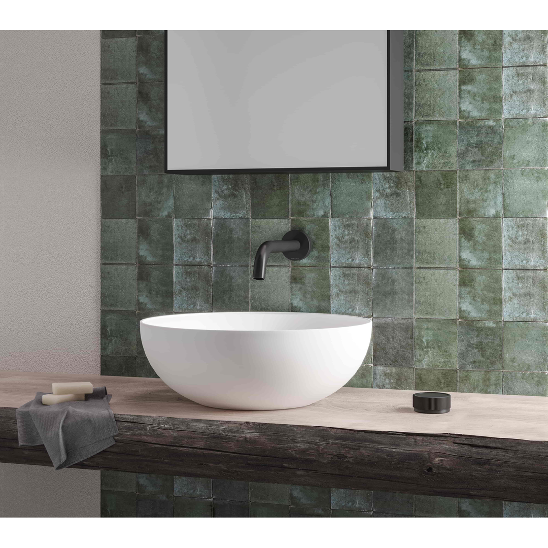 Domus Living Ampolla Above Counter Basin Matte White