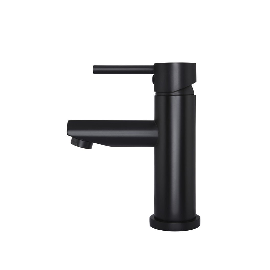 Meir Round Basin Mixer Matte Black