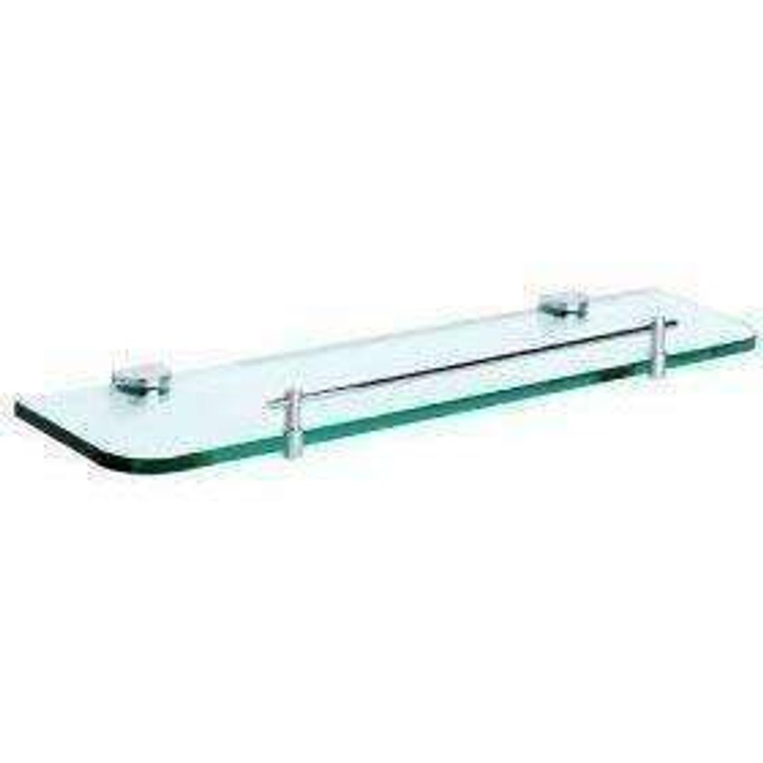 Con-Serv 700 Series Glass Vanity Shelf With Barrier Ba729C: Ex-Display