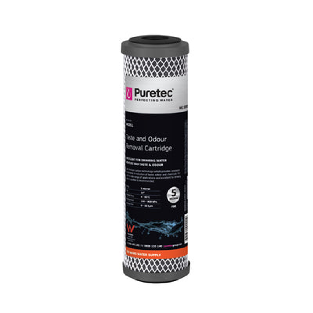 Puretec Moulded Carbon Cartridge 10' 5Um Mc051
