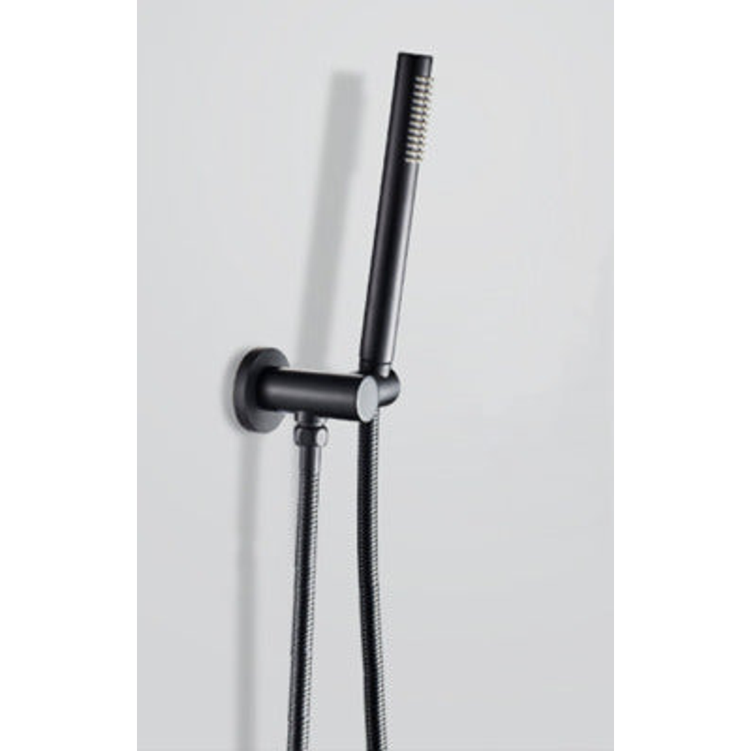Bestlink New York Slim Handshower On Adjustable Hook Matte Black