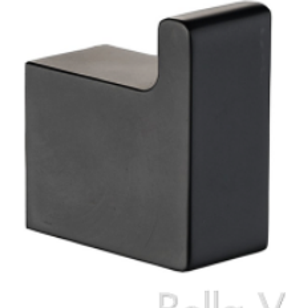 Bella Vista Milos Robe Hook Black