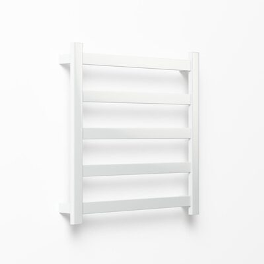 Avenir Hybrid Heated 5 Bar Towel Rail 72X75Cm Mirror Stainless