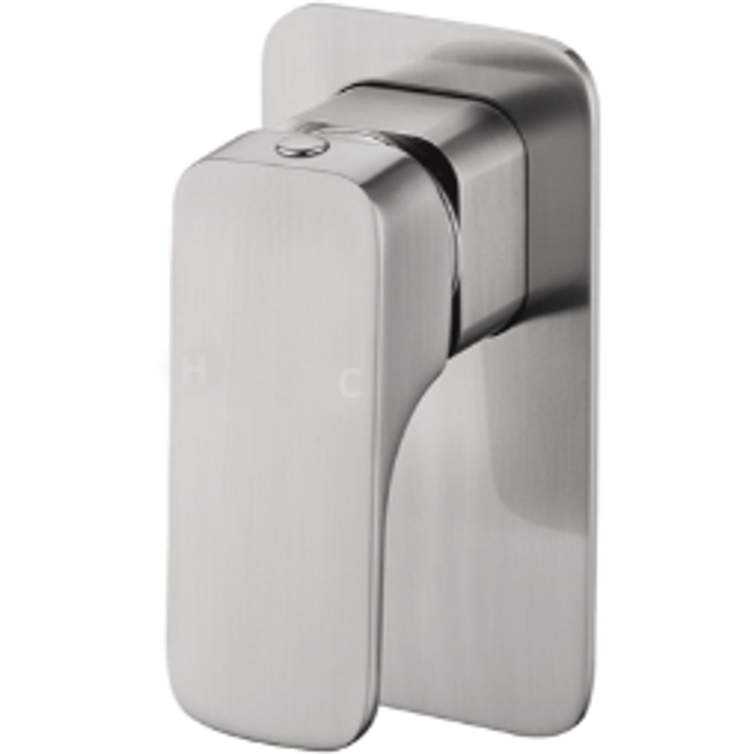 Bella Vista Chaser Shower/Bath Mixer Brushed Nickel