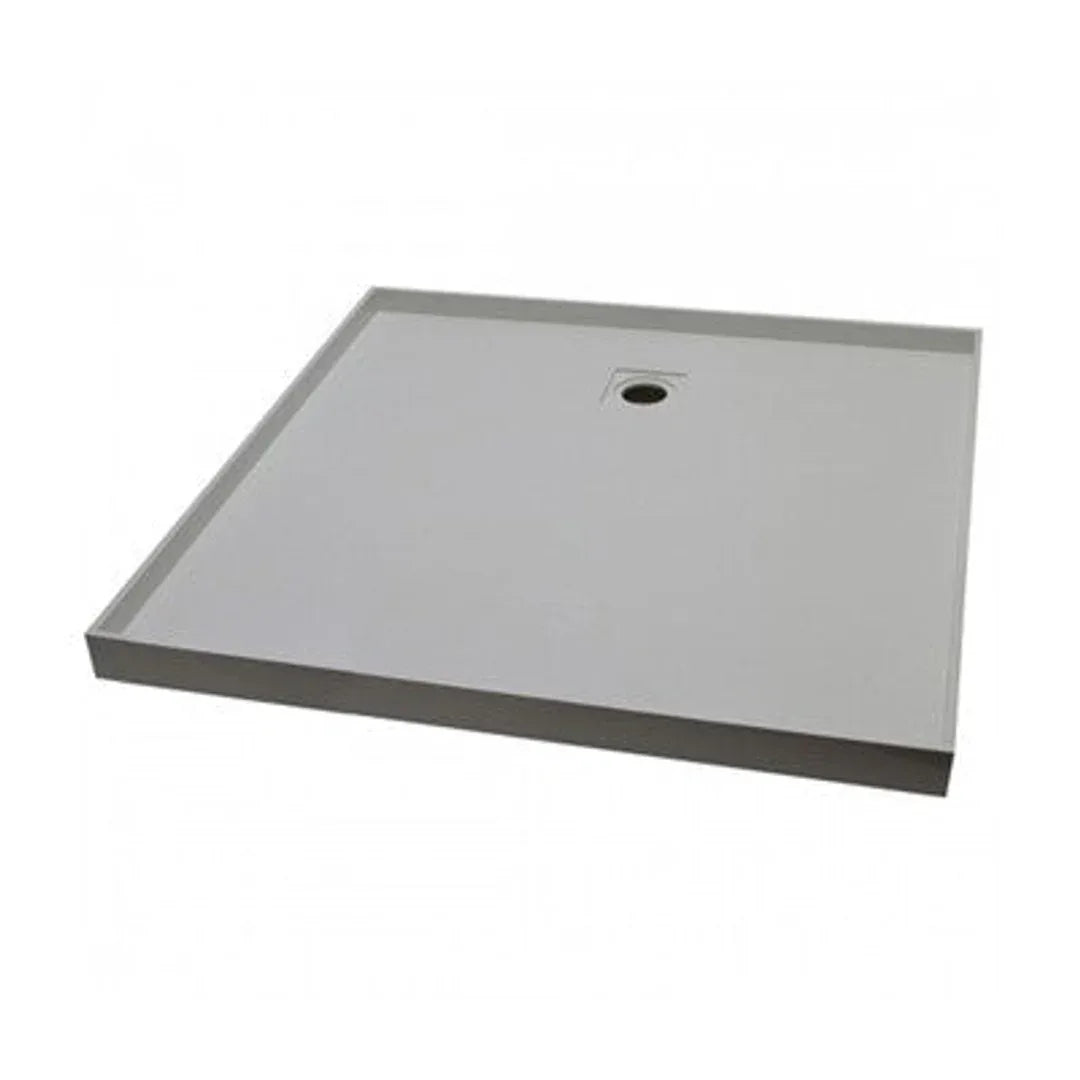 Akril Tile Tray Rear Outlet 900mm X 900mm 54700 - Burdens Plumbing