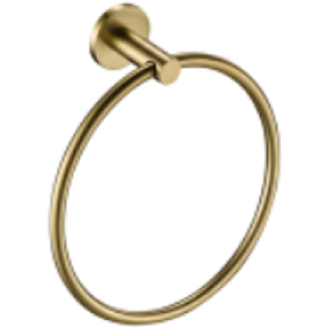 Bella Vista Mica Towel Ring Brushed Gold