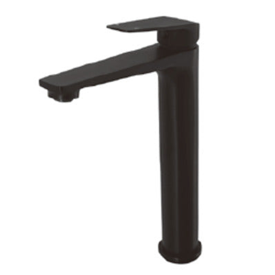 Ect Noir Tower Basin Mixer Matt Black Wt1102Bk