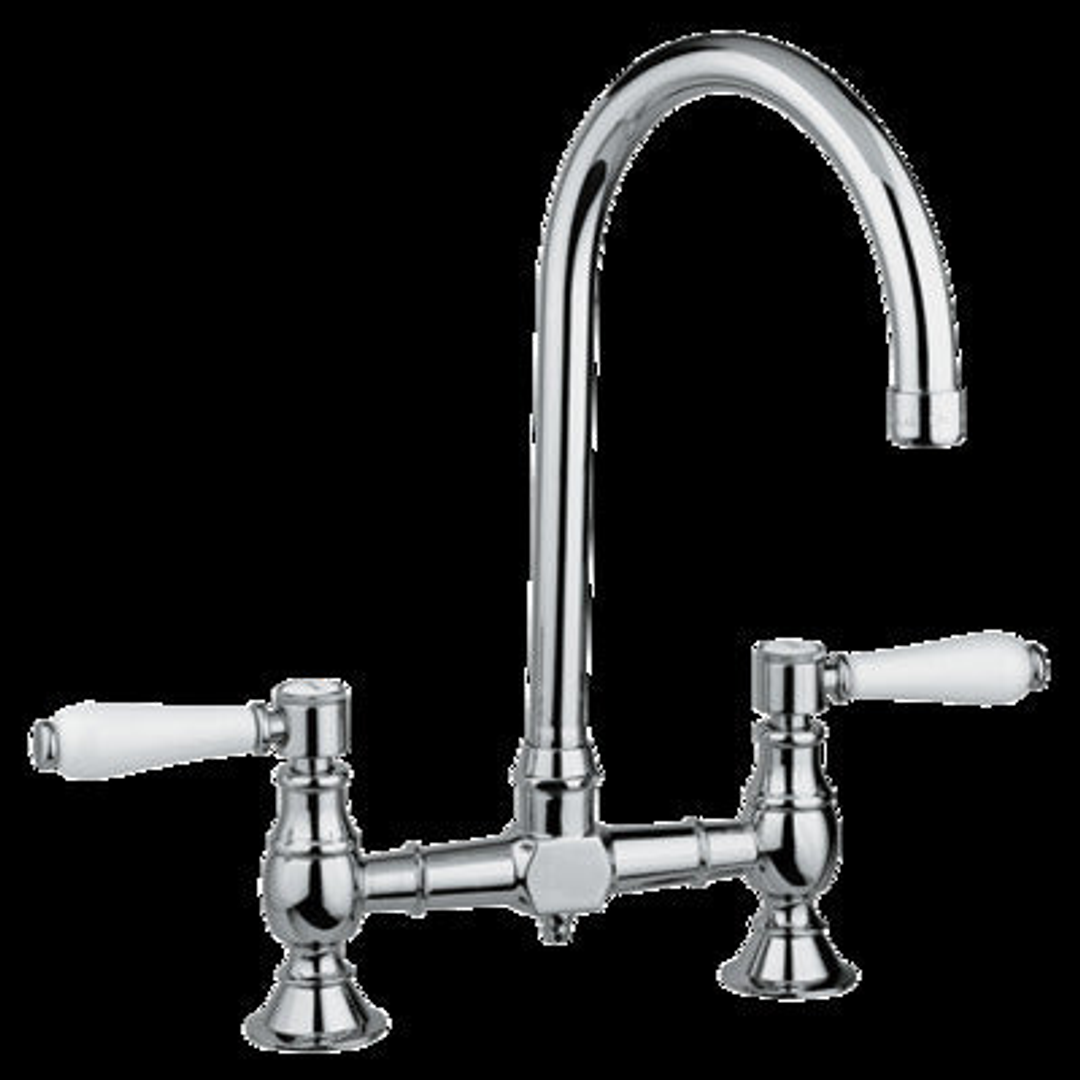 Provincial Exposed Breach Kitchen Tap Chrome