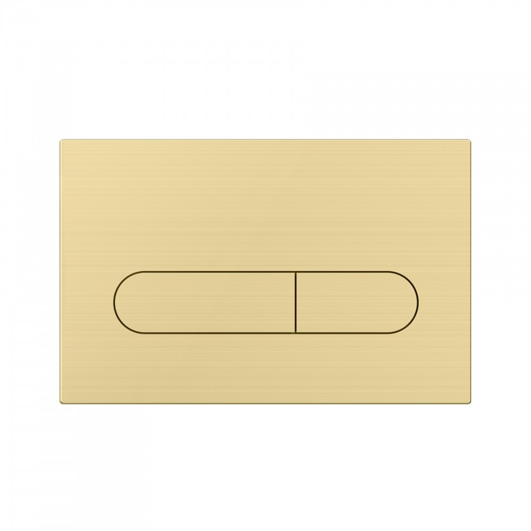 Streamline Eneo Flush Button Brushed Brass En04470.Bb