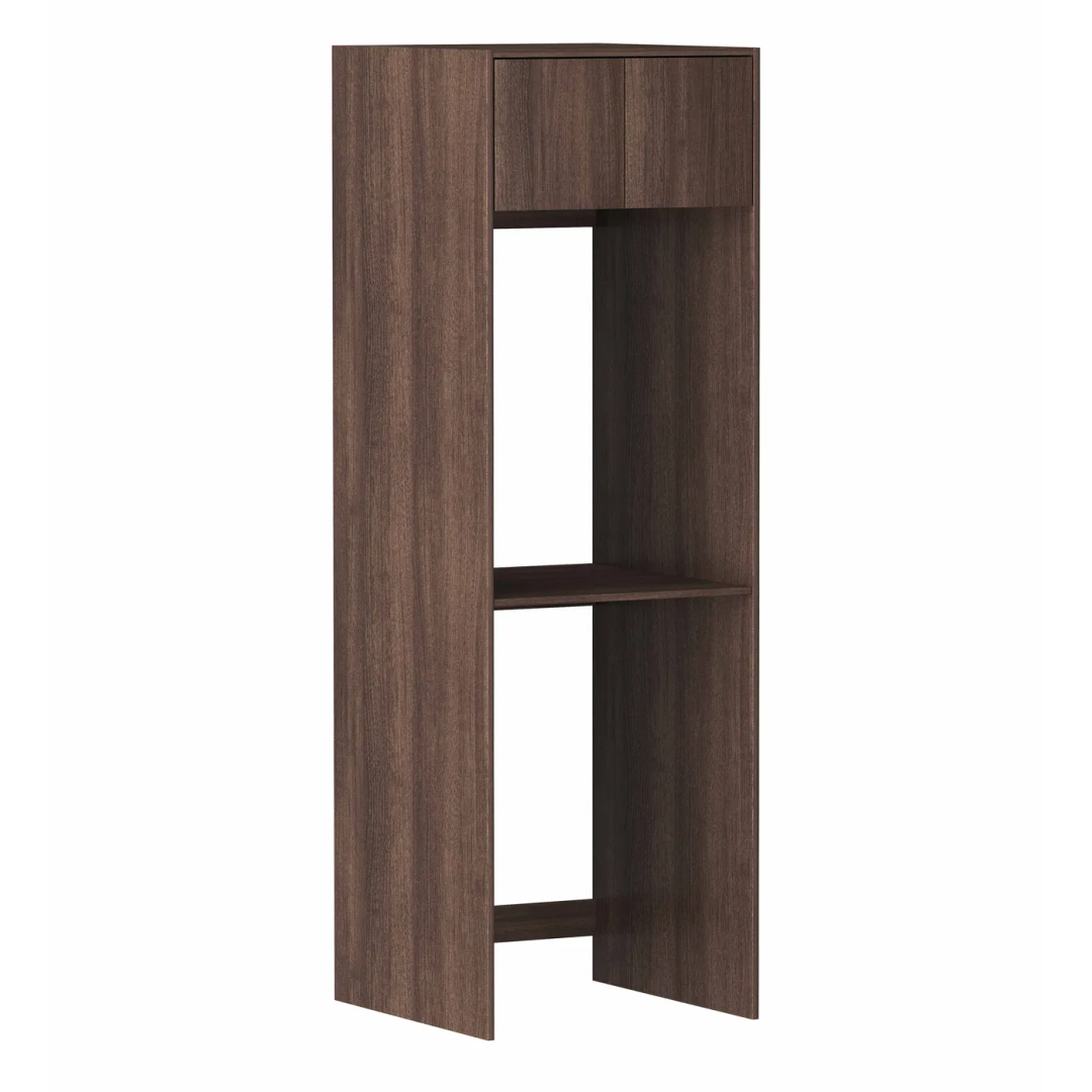 Otti Havana Laundry 2100 Sable Walnut Fluted Tall Washing Machine Cabinet