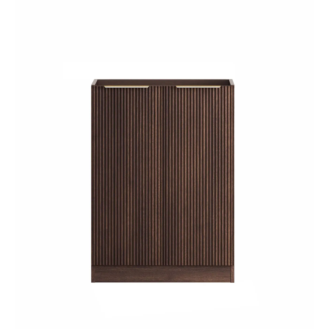 Otti Havana Laundry 630 Sable Walnut Fluted Base Cabinet