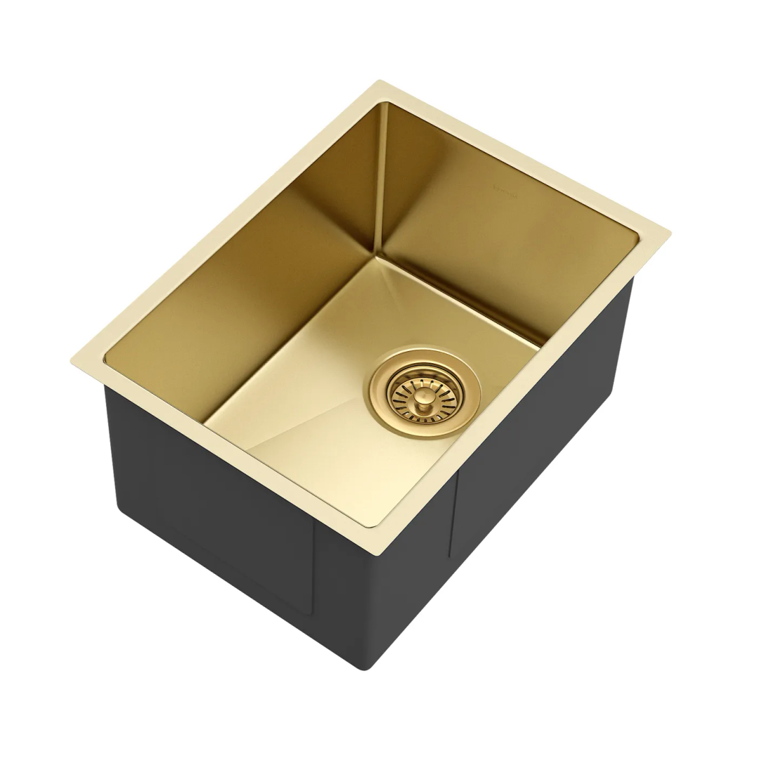 Otti Axon Sink 33S 330X450X220 Brushed Gold