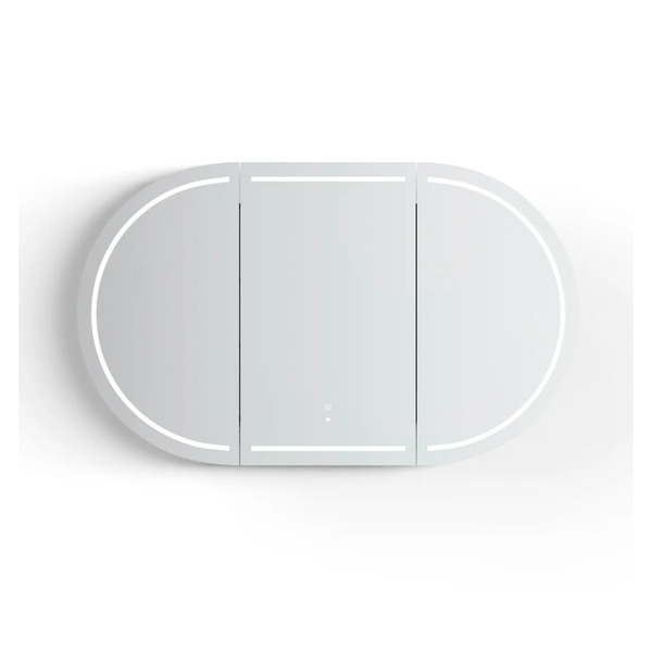 Otti Led Bondi 1800X900 Woodland Oak Shaving Cabinet - Premium Edition