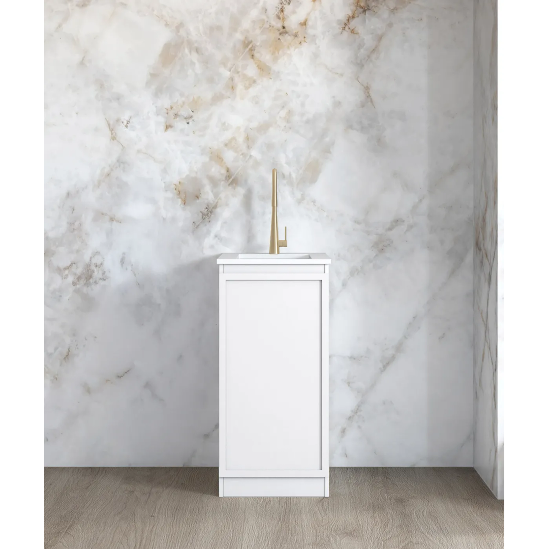 Otti Mini Laundry 430Mm Hampshire White With Pure White Top