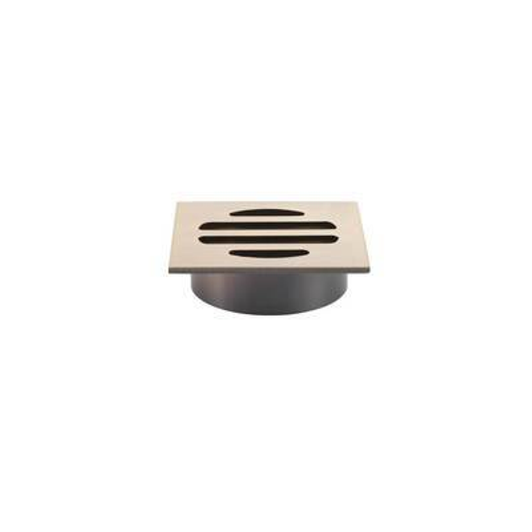 Meir Square Floor Grate Shower Drain 50Mm Outlet Champagne