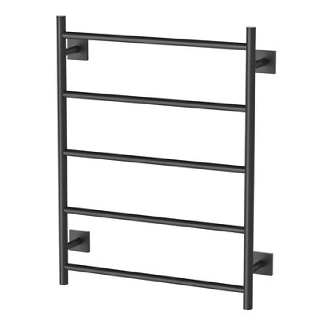 Phoenix RadII Towel Ladder 550 X 740mm Square Plate Matte Black Rs870 Mb