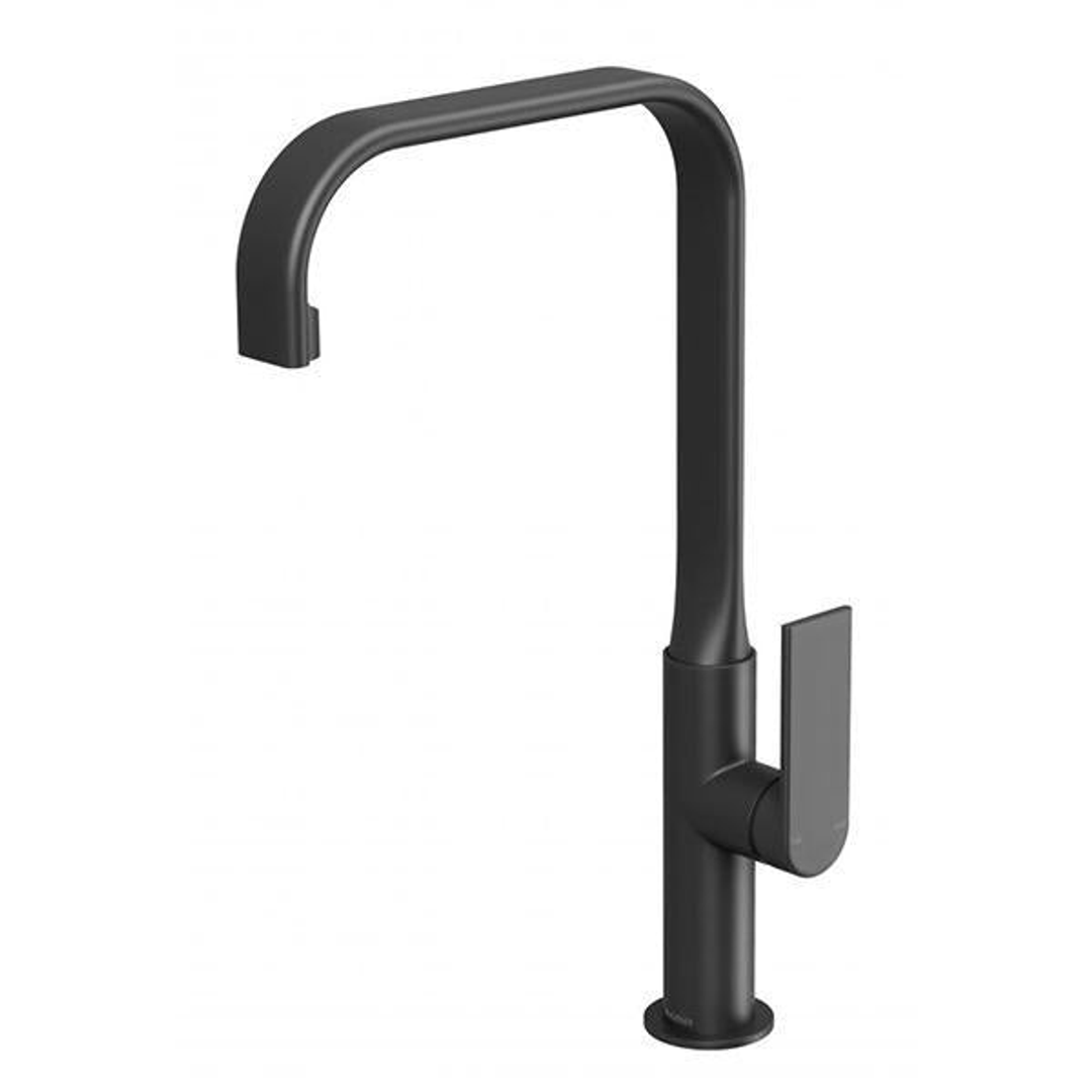 Phoenix Teel Sink Mixer 200mm Squareline - Matte Black