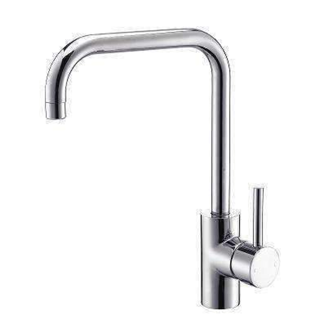 Aspire Spring Pin Lever Square Neck Sink Mixer