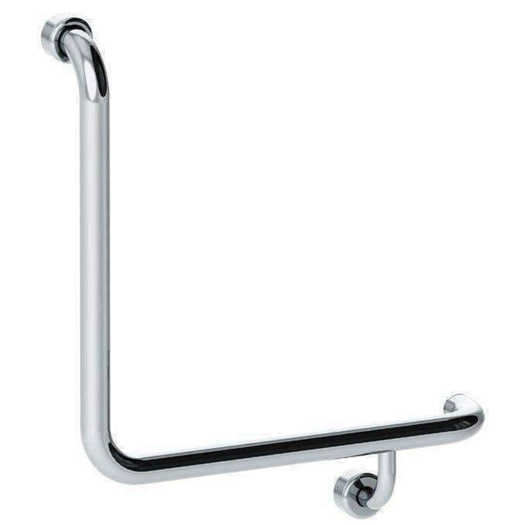 Con-Serv Hygenic Seal R/Angled Grab Rail 450mm Polish S/S