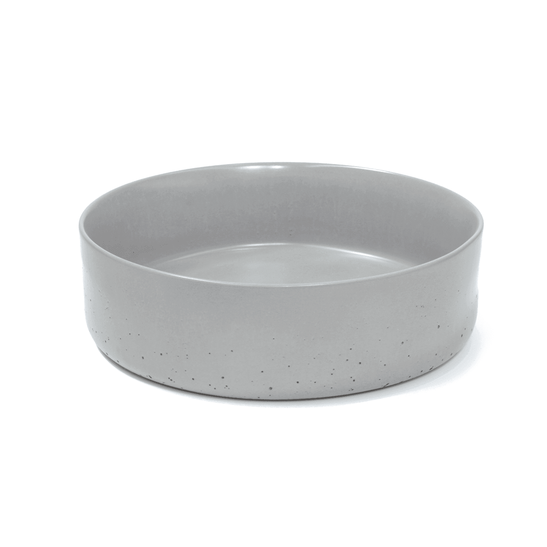 New Form Concrete Baby Round Vessel Basin 355mm Diam X 110mm