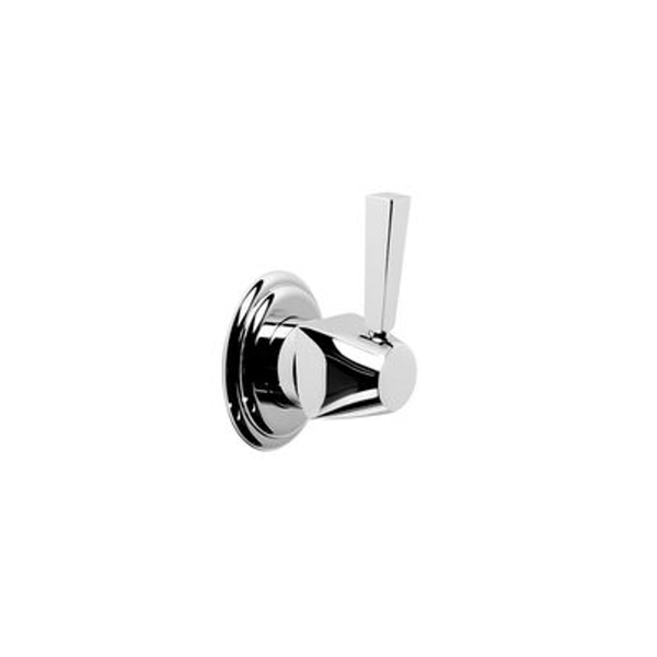 Brodware Michael Angelo Wall Mixer Round Backplate Chrome