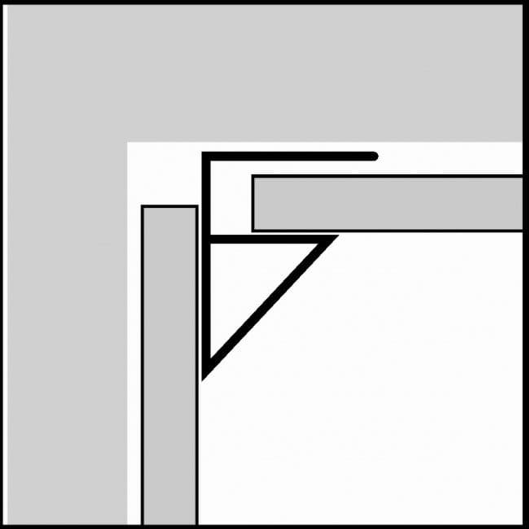 Mr. Wet Wall 5Mm Scotia 2400Mm White