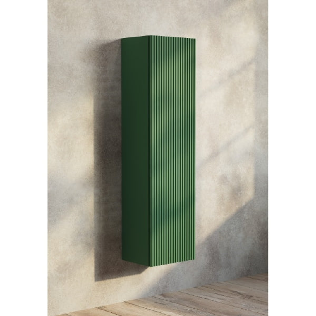 Bel Bagno Rimini Side Cabinet 1200mm Tallboy Rain Forest Green