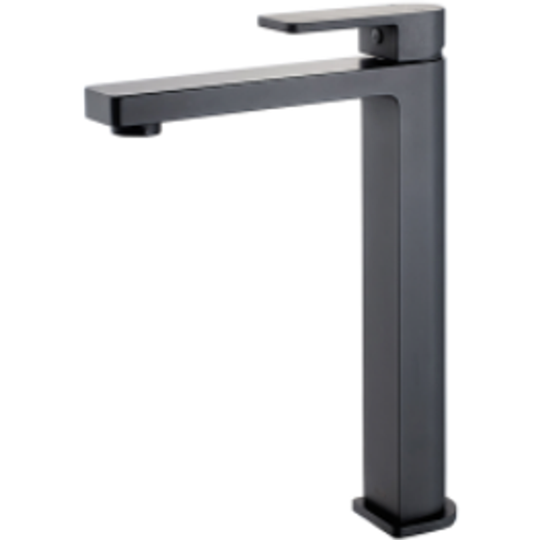 Bella Vista Ikon Flores Basin Mixer Tall Matte Black