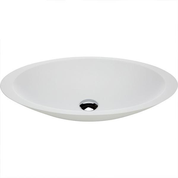 Fienza Bahama Cast Stone Basin White