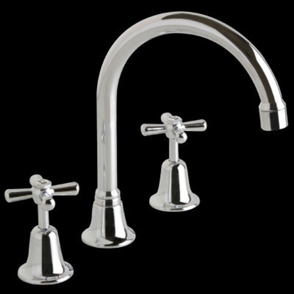 Ram Dorset Hostess Sink Set Gooseneck Spt Chrome