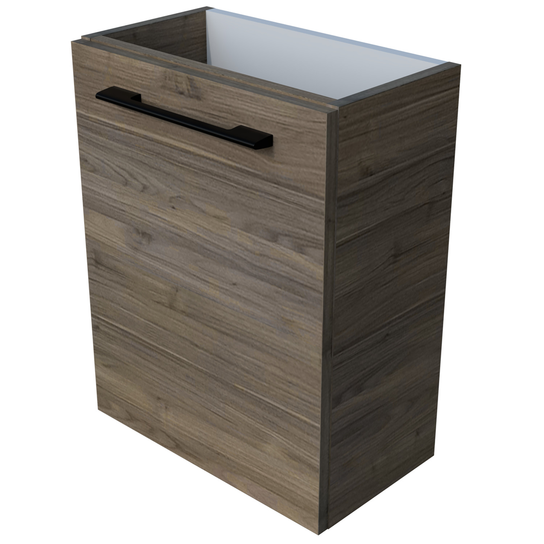 Timberline Oscar Wall Hung Vanity 400mm Offset Left Bowl