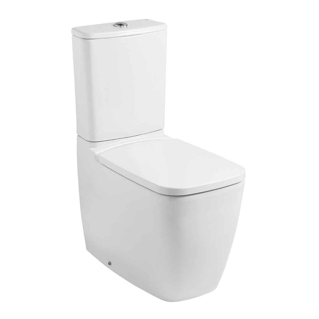 Gala Eos Back Entry Close Coupled S/C Seat S Trap White