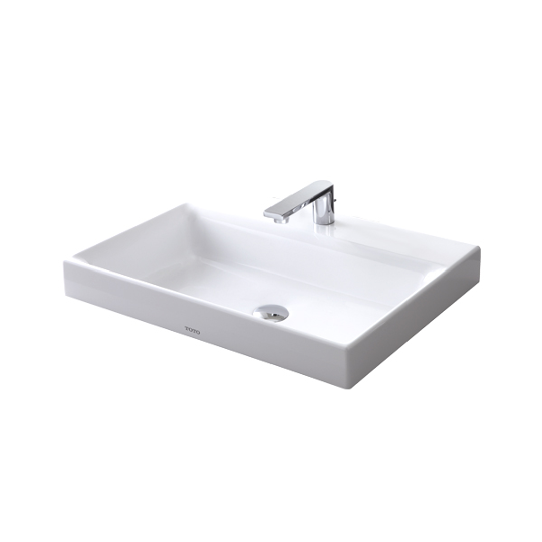 TOTO Console Lavatory 600W X 460D X 70H 1 Tap Hole L1616C#W