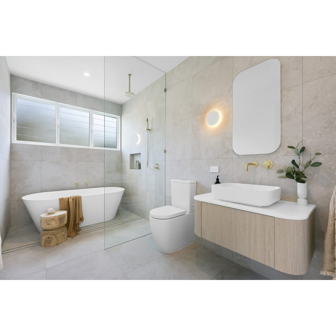 Meir Round Shower Rose 200Mm Tiger Bronze