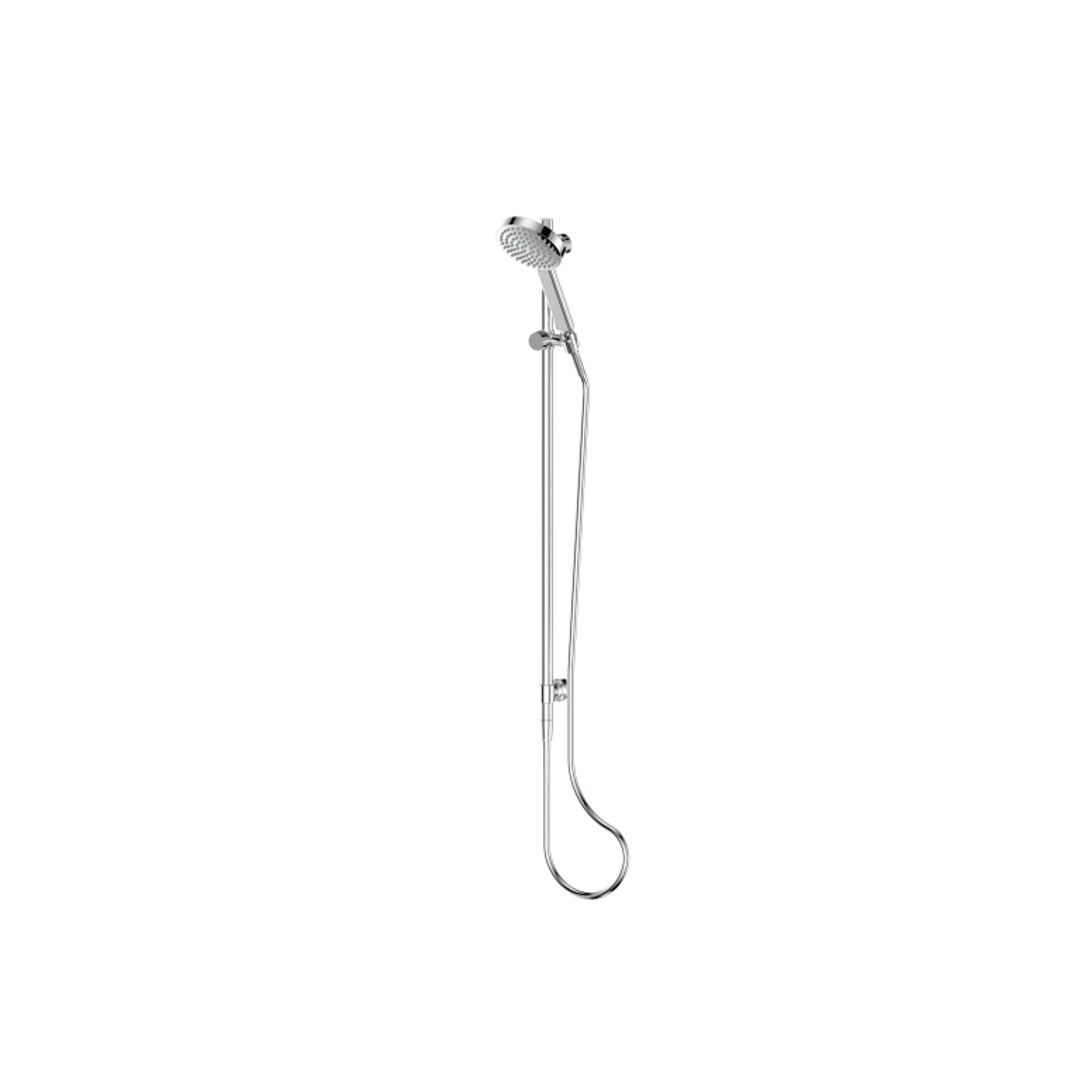 Greens Lavish Brass Rail Shower Chrome