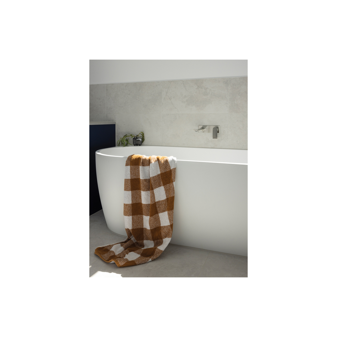 Phoenix Teel Switchmix Wall Basin / Bath Mixer Set 200Mm Fit-Off Kit Brushed Nickel