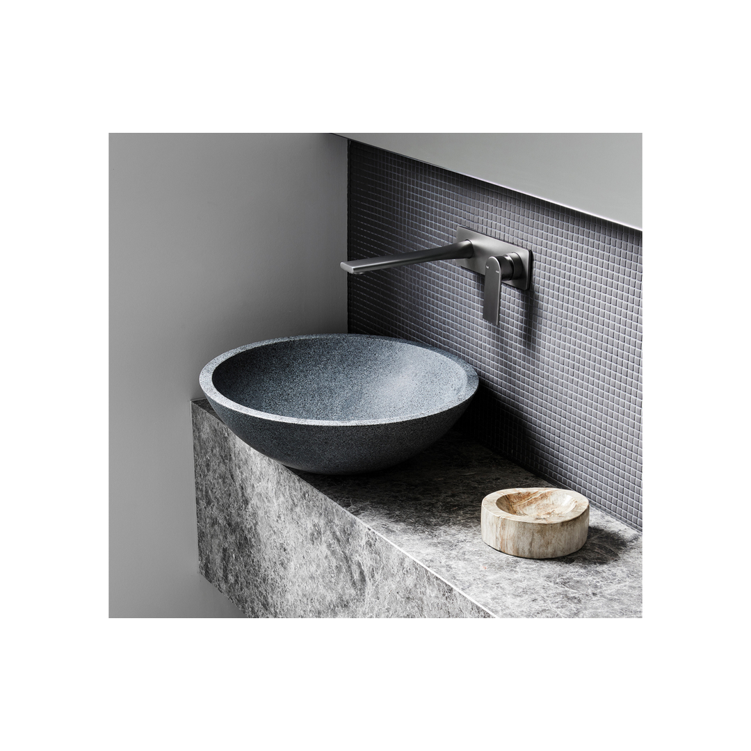 Phoenix Teel Wall Basin/Bath Mixer Set 200mm Chrome