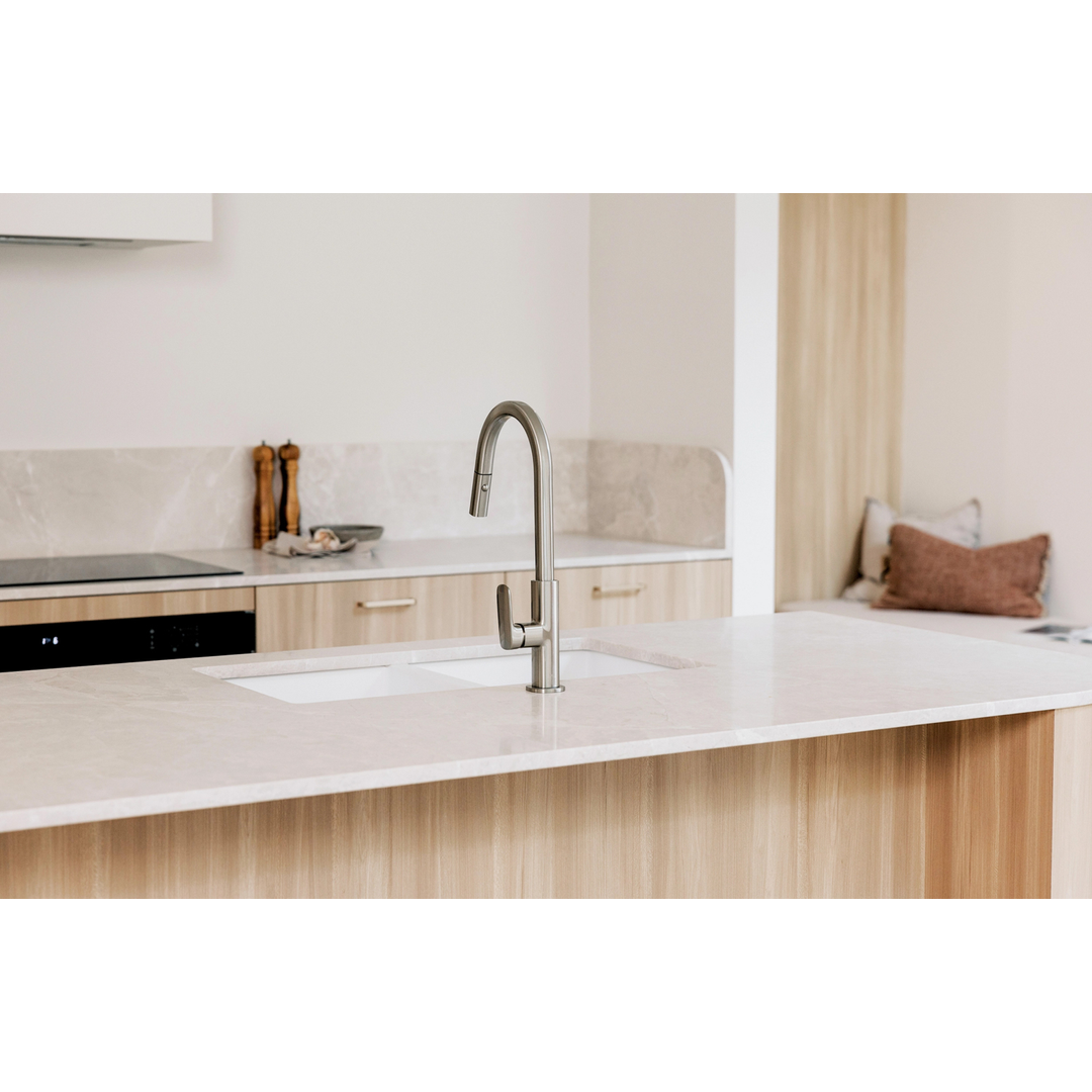 Phoenix 5000 Series Double Bowl Under/Over Sink Matte White