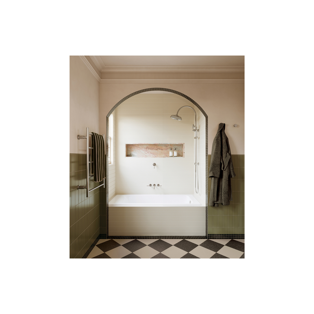 Phoenix Wiltern Switchmix Shower / Wall Mixer Brushed Nickel