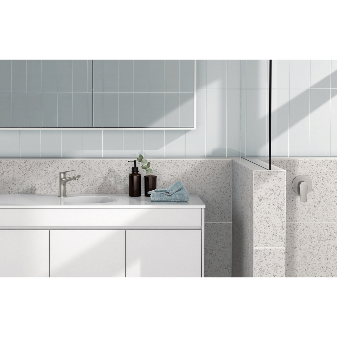 Phoenix Arlo Shower / Wall Mixer Trim Kit Only Brushed Nickel
